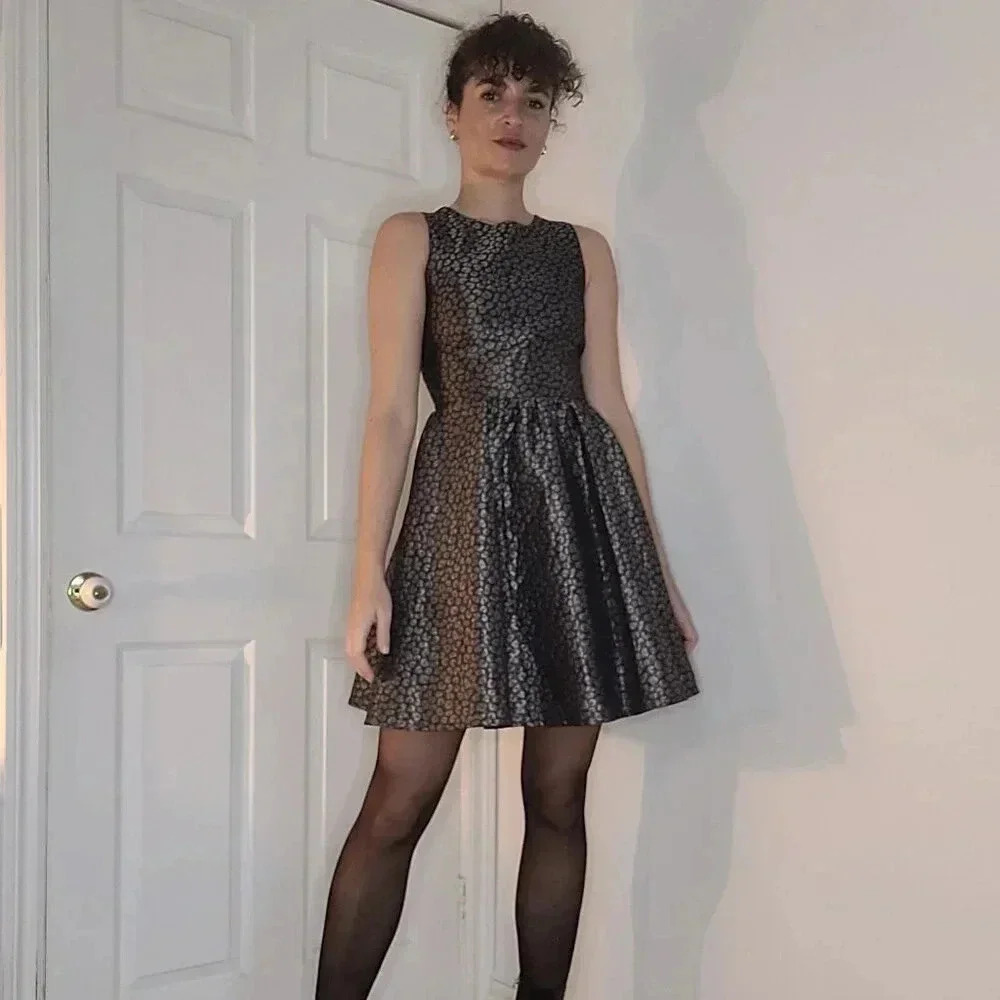 Monoprix satin dress